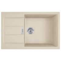 Franke Sirius 2.0 S2D 611-78 XL zlewozmywak 78x50 cm z Tectonite beżowy 143.0676.418