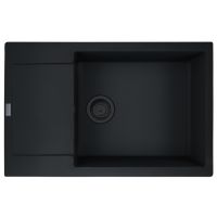Franke Maris zlewozmywak granitowy 78x50 cm czarny 114.0693.520
