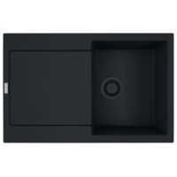 Franke Maris zlewozmywak granitowy 78x50 cm czarny 114.0693.533