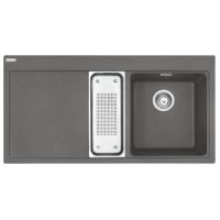 Franke Mythos zlewozmywak granitowy 100x51,5 cm kamienny szary 114.0675.934