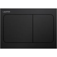 Laufen Ineo Air przycisk spłukujący do WC czarny mat H9001137160001