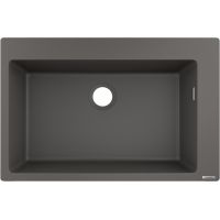 Hansgrohe S 51 zlewozmywak granitowy 77x51 cm szary/grafitowy/onyx 43313290