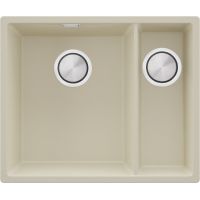 Primagran Duo Slim zlewozmywak granitowy 56x47 cm beżowy MLDKB-X0#N