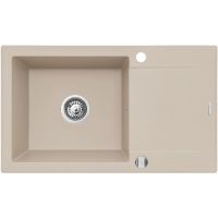 Pyramis Korfu zlewozmywak z baterią beżowy 070061001SN