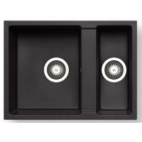 Pyramis Tetragon komora podwieszana 59x40 cm Volcano czarny mat 070230011