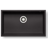 Pyramis Tetragon komora podwieszana 70x40 cm Volcano czarny mat 070230401