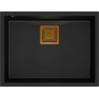 Quadron David 50 komora podwieszana 55x42 cm pure carbon/miedziany HQD5542U7-C1