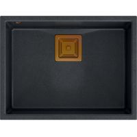 Quadron David 50 komora podwieszana 55x42 cm black diamond/miedziany HQD5542U8-C1