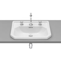 Roca Carmen umywalka 60x45 cm wpuszczana prostokątna biała A3270A5003