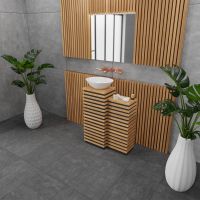 Vayer Lyra umywalka 45x36 cm nablatowa biała 045.036.011.3-4.0.1.0.0