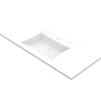 Vayer Norma umywalka 91,2x50 cm wpuszczana biała 091.050.011.3-1.0.1.X.X