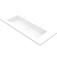 Vayer Pavo umywalka 120,6x50 cm wpuszczana biała 120.050.012.3-1.0.1.X.XORIO