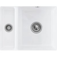 Villeroy & Boch Subway zlewozmywak ceramiczny 54,5x44 cm podblatowy CeramicPlus Weiss Alpin 675801R1