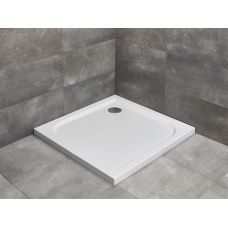 Radaway Delos C brodzik 90x90 cm kwadratowy biały SDC0909-01