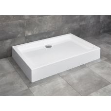 Radaway Laros D Compact brodzik 90x80 cm prostokątny biały SLD8917-01