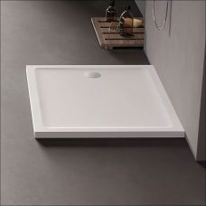 New Trendy Mild brodzik 90x80 cm biały B-0632