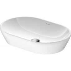 Duravit D-Neo umywalka 60x40 cm nablatowa owalna biała 2372600070