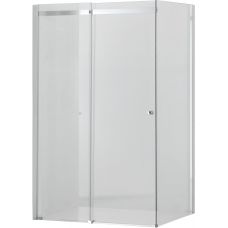 Hagser Frida kabina prysznicowa 90x100 cm prostokątna chrom/szkło przezroczyste HGR60000020