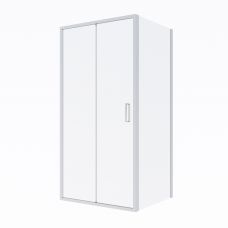 Oltens Fulla kabina prysznicowa 100x80 cm prostokątna drzwi ze ścianką chrom/szkło przezroczyste 20202100