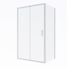 Oltens Fulla kabina prysznicowa 120x80 cm prostokątna drzwi ze ścianką chrom/szkło przezroczyste 20203100