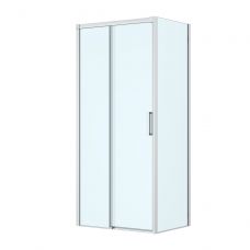 Oltens Breda kabina prysznicowa 100x80 cm prostokątna chrom/szkło przezroczyste 20221100