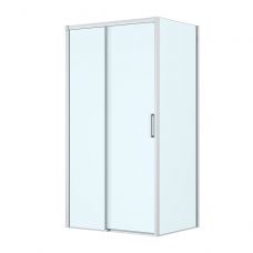 Oltens Breda kabina prysznicowa 110x80 cm prostokątna chrom/szkło przezroczyste 20222100