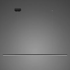 Altavola Design Linea lampa wisząca 1x15W czarny LA089/P2_120_3k_black