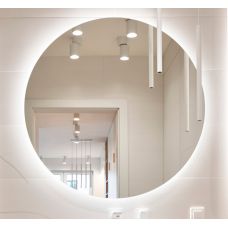 BD Art Luna lustro 60 cm okrągłe z oświetleniem białe 301210000052