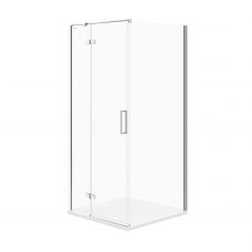 Cersanit Jota kabina prysznicowa 90x90 cm kwadratowa lewa chrom/szkło przezroczyste S160-001