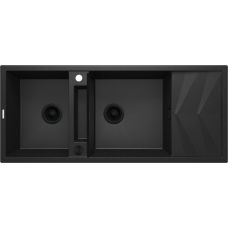 Deante Magnetic zlewozmywak granitowy 116x50 cm grafitowy ZRM_G213