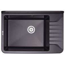 Deante Garden komora gospodarcza 50,1x34,1 cm tworzywo/tekstura granitowa grafit ZYT211A