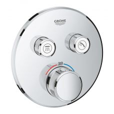 Grohe Grohtherm SmartControl bateria wannowo-prysznicowa podtynkowa termostatyczna chrom 29119000