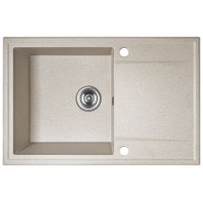 Kuchinox Hunter zlewozmywak granitowy 67x44 cm beżowy SBU411T