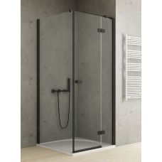 New Trendy Reflexa Black kabina prysznicowa 110x70 cm prawa czarny mat/szkło przezroczyste EXK-4949