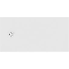 Roca Magma brodzik prostokątny 100x90 cm kompozyt Stonex biały APE013E838403100