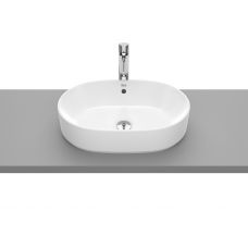 Roca Gap umywalka 55x39 cm owalna nablatowa biała A3270Y1S00