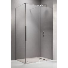 Radaway Furo KDJ drzwi prysznicowe 110 cm prawe chrom/szkło przezroczyste 10104572-01-01R/10110530-01-01