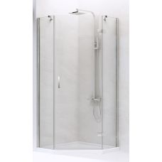 New Trendy New Azura kabina prysznicowa 80x80 cm chrom połysk/szkło przezroczyste K-0560