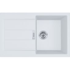 Franke Sirius 2.0 zlewozmywak Tectonite 78x50 cm biały 143.0612.628