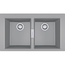 Franke Sirius 2.0 zlewozmywak Tectonite 86x50 cm kamienny szary 143.0618.701
