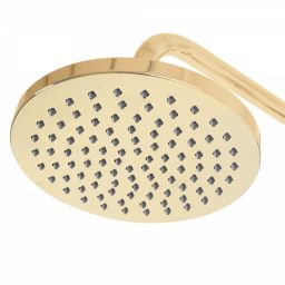 Rea Luis Gold zestaw wannowo-prysznicowy ścienny złoty REA-P7006