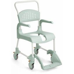 Etac Clean wózek inwalidzki z funkcją toalety zielona laguna 80229209