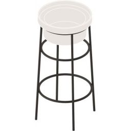 Art Ceram Fuori Scala stelaż stojący do umywalki biały mat ACA05405