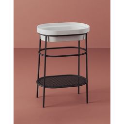 Art Ceram Fuori Scala stelaż stojący do umywalki czarny mat ACA05517