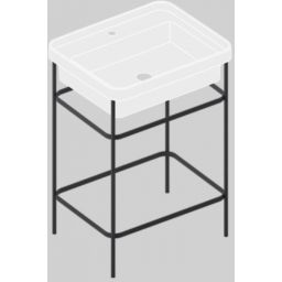 Art Ceram Fuori Scala stelaż stojący do umywalki biały mat ACA05605