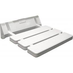 Aqualine siedzisko prysznicowe plastik białe AE357