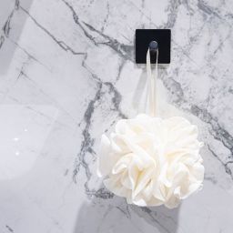 AWD Interior wieszak na ręcznik ścienny czarny AWD02091760