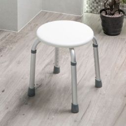 AWD Interior taboret prysznicowy dla niepełnosprawnych biały/aluminium AWD02331408