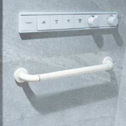 AWD Interior uchwyt dla niepełnosprawnych 63,5 cm prosty biały AWD02331415