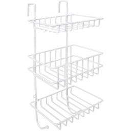 AWD Interior półka łazienkowa 22,5 cm potrójna biała AWD02081479